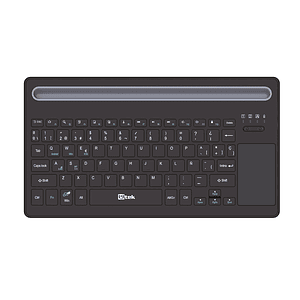 TECLADO BLUETOOTH INALAMBRICO RECARGABLE TOUCHPAD UT-KBBT900P UTEK