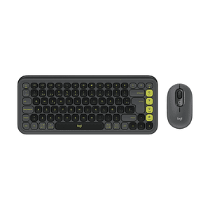 TECLADO BLUETOOTH  + MOUSE ESP GRAFITO POP ICON  LOGITECH