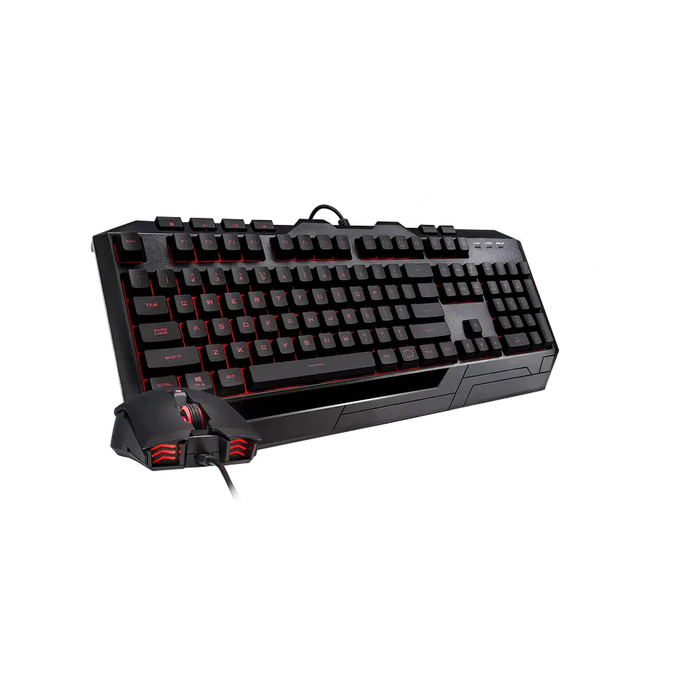 COMBO GAMER MOUSE + TECLADO DEVASTATOR 3 PLUS COOLER MASTER 1