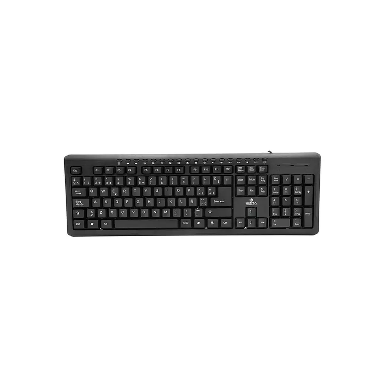TECLADO USB MULTIMEDIA UT-K110U ULTRA 1