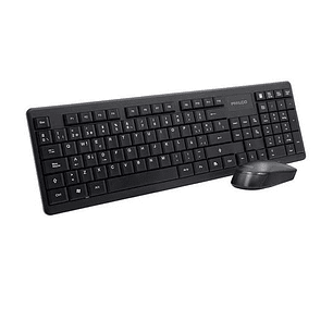 TECLADO + MOUSE INALAMBRICO PPR6314 NEGRO PHILCO