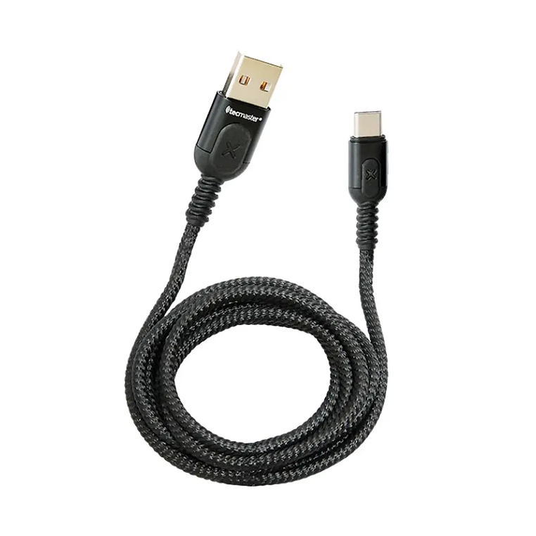 CABLE DE DATOS CON CICLO RGB 1.2MTS USB C  200526 TECMASTER 2