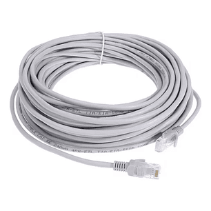 CABLE RED CAT6 25 MTS GRAY ULINK