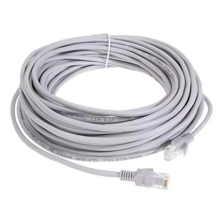 CABLE RED CAT6 25 MTS GRAY ULINK 1