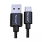 CABLE TIPO C USB 2.5 MTS TM-200506-BK TECMASTER - Miniatura 1