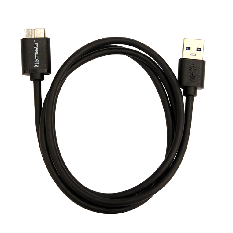CABLE USB-A 3,0 A MICRO-B 3,0 1MT TM-100551 TECMASTER 2