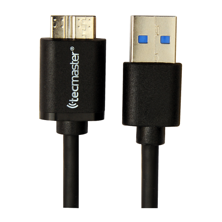 CABLE USB-A 3,0 A MICRO-B 3,0 1MT TM-100551 TECMASTER 4