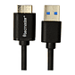 CABLE USB-A 3,0 A MICRO-B 3,0 1MT TM-100551 TECMASTER - Miniatura 4