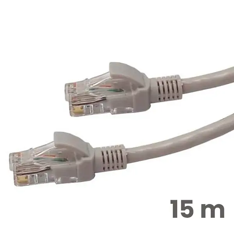 CABLE RED CAT5 15 MTS GRAY ULINK 1