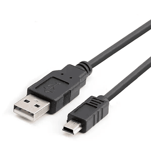 CABLE USB 2.0 A MINI USB 5 PINES 1.8 MTS ULINK