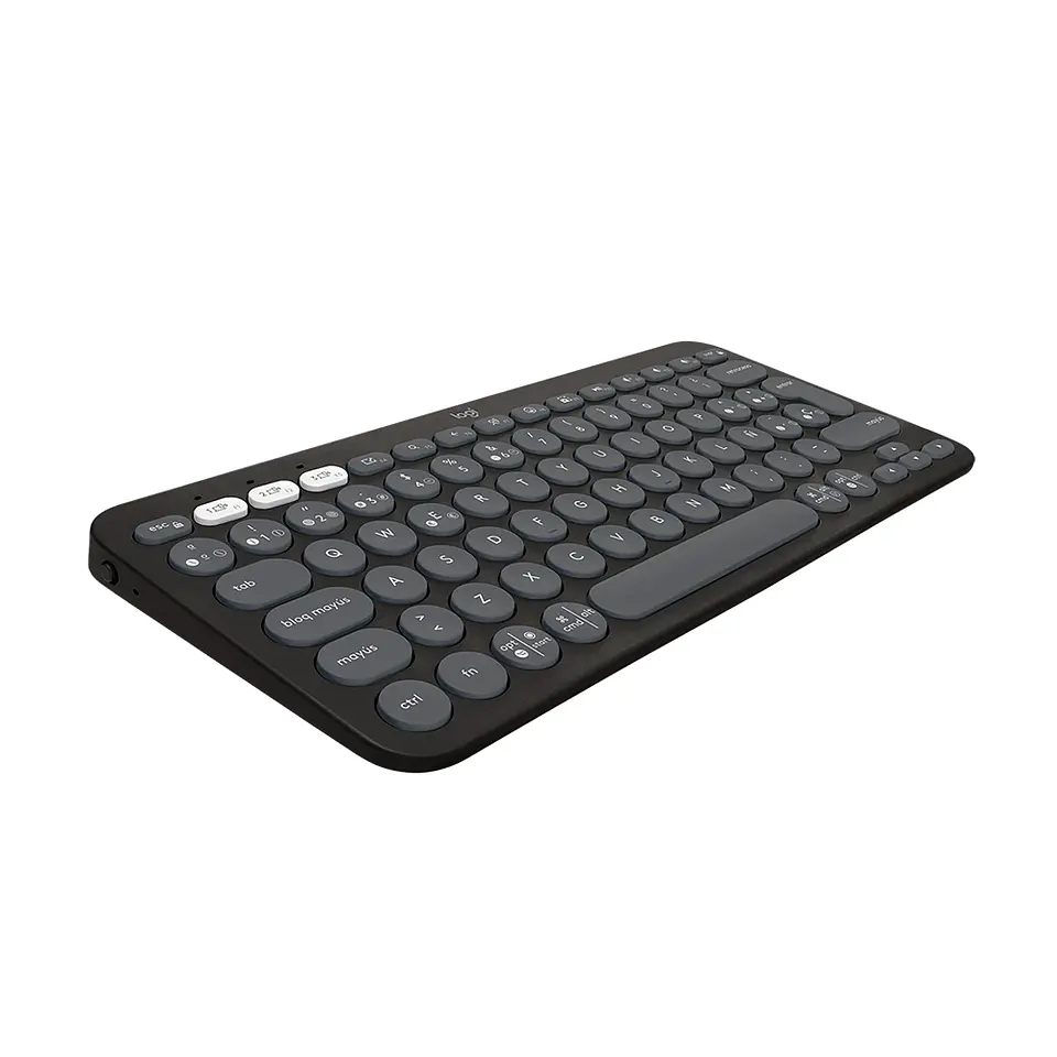 Teclado Bluetooth Logitech Pebble Keys 2 K380s, Color Grafito (ES) 2