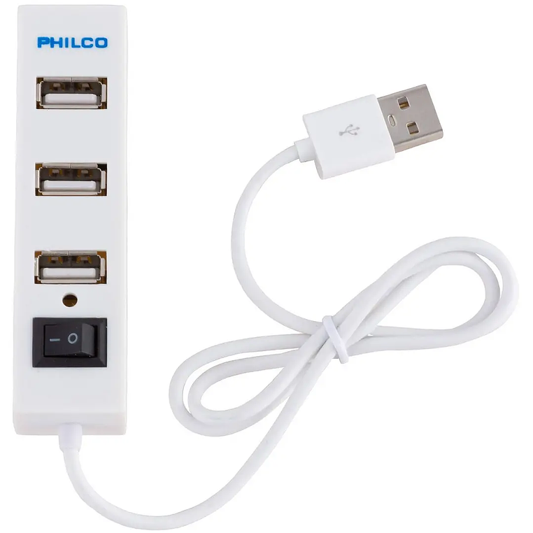 HUB 4USB PORTS 2,0 PHILCO 29USBHB24B 4