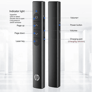 PRESENTADOR INALAMBRICO LASER HP SS10R RECARGABLE  