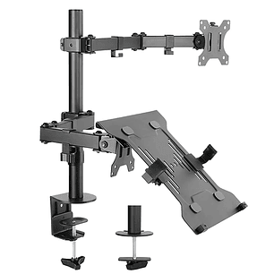 SOPORTE MONITOR Y NOTEBOOK PARA MESA 13