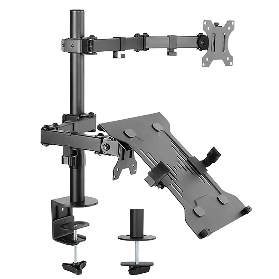 SOPORTE MONITOR Y NOTEBOOK PARA MESA 13