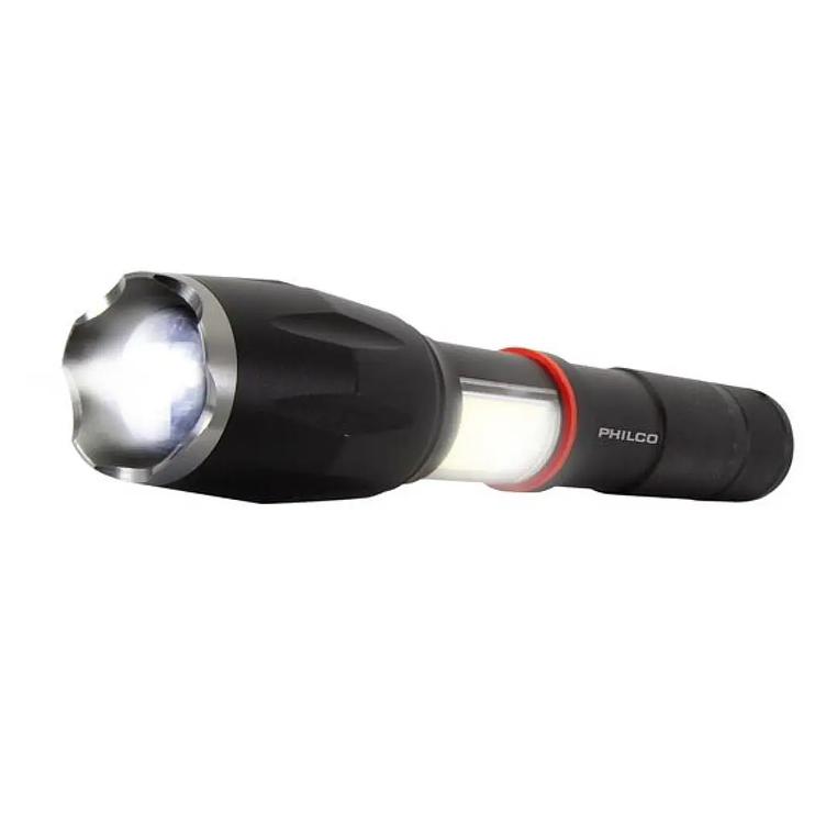 LINTERNA LED TIPO CREE 2 LUCES SW936 PHILCO 1
