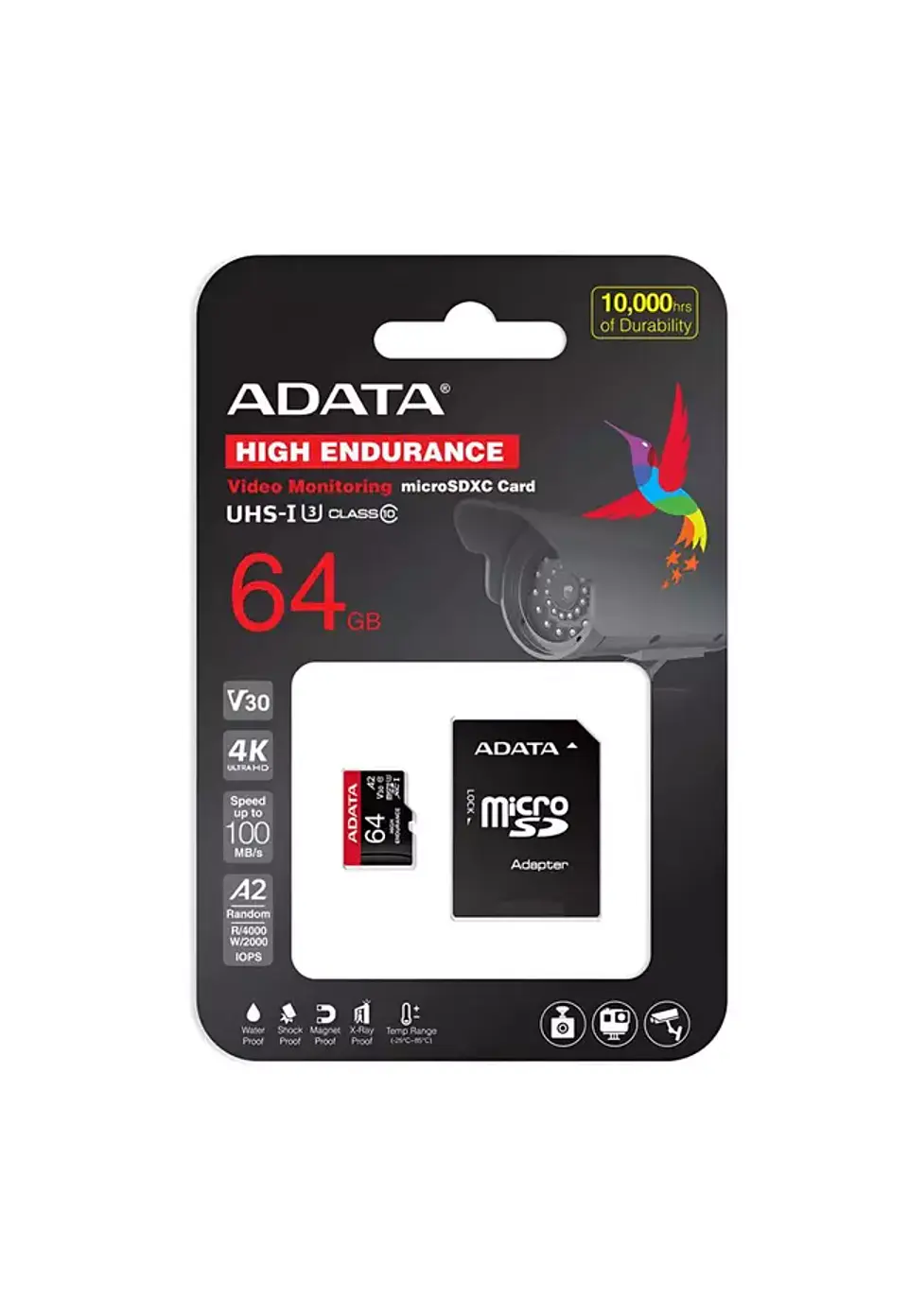 MEMORIA MICRO SD ADATA C10 4K 64GB 1