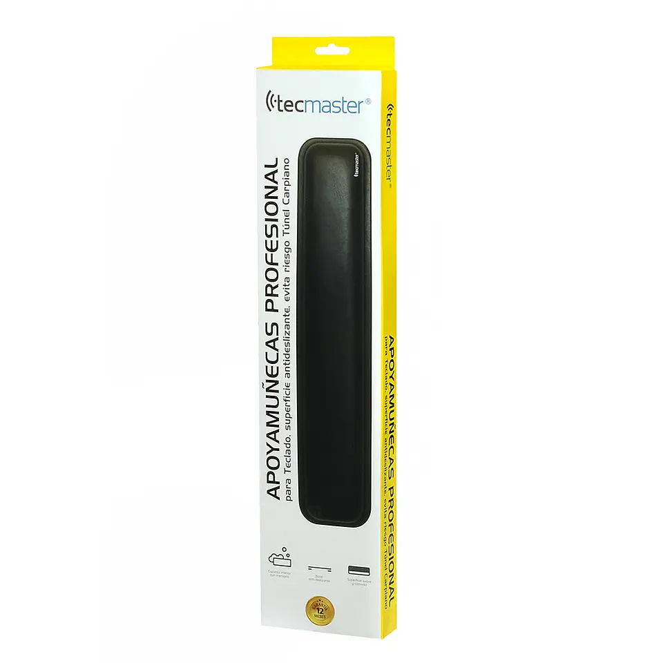 APOYAMUÑECA PROFESIONAL TIPO CUERO TM-100552 TECMASTER 3