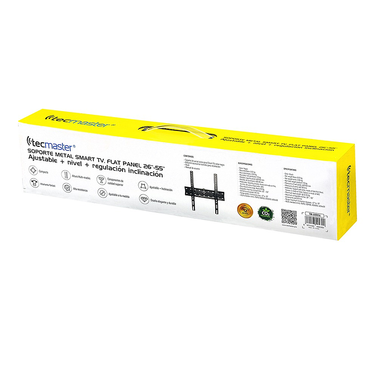 SOPORTE METAL SMART TV FLAT PANEL 26
