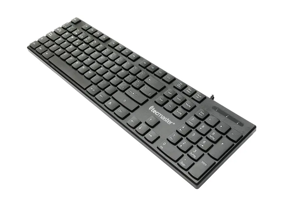 TECLADO USB ESPAÑOL TM-100513 NEGRO TECMASTER 2