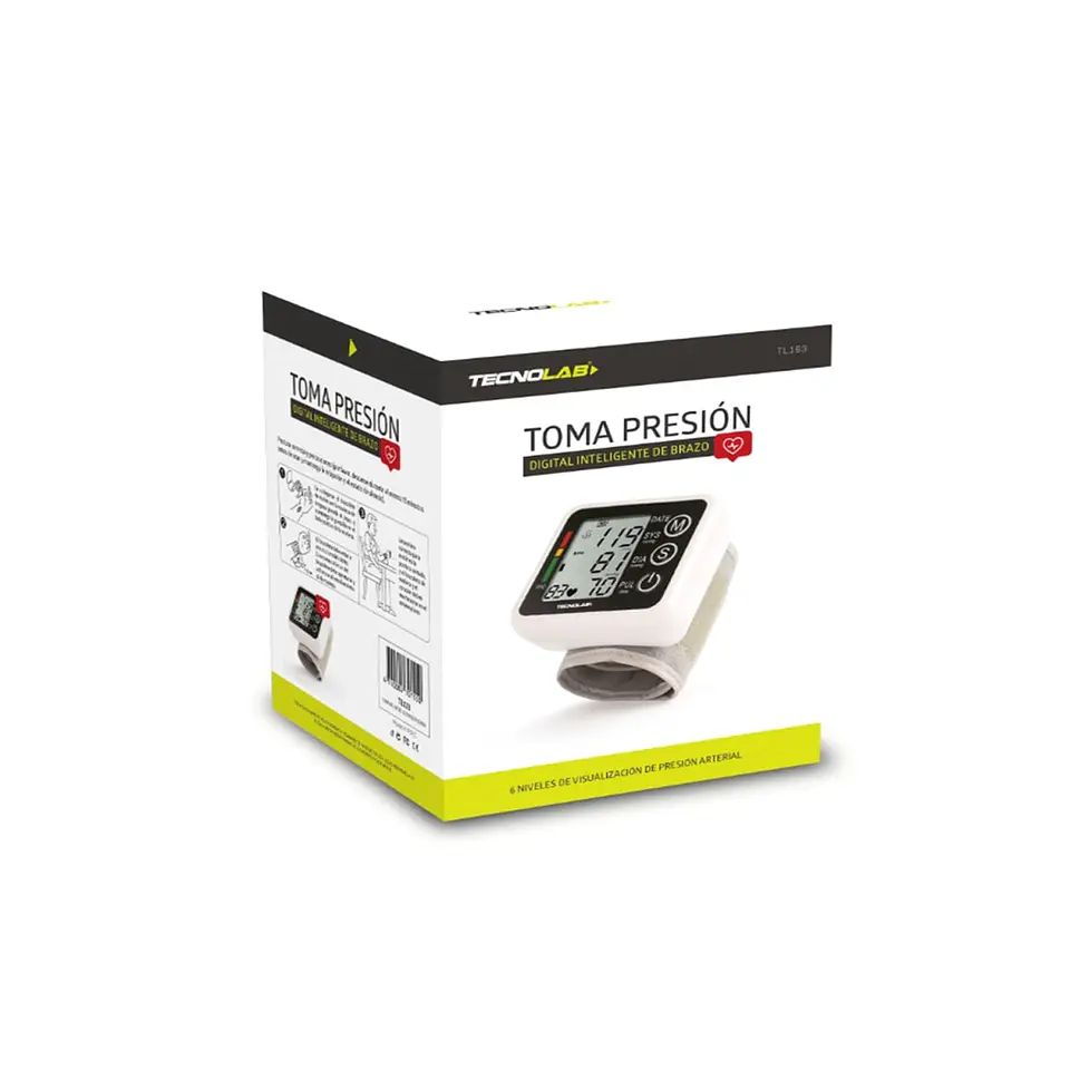 TOMA DE PRESION DIGITAL DE MUÑECA TL163 TECNOLAB 3