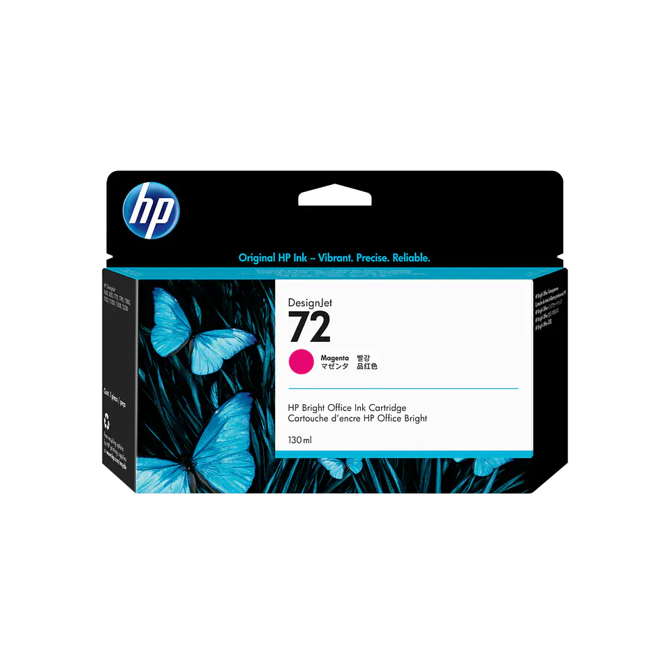 HP Cartucho de tinta 72 de 130 ml Magenta C9372A 2