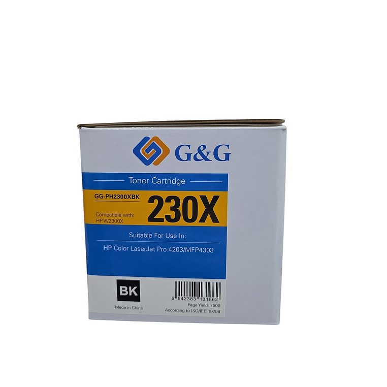TONER ALT. W230X BLACK G&G 1