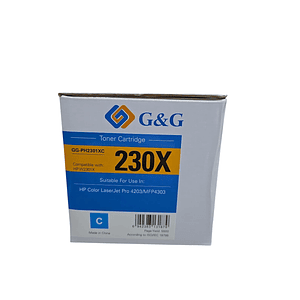 Tóner alternativo W230X CIAN G&G