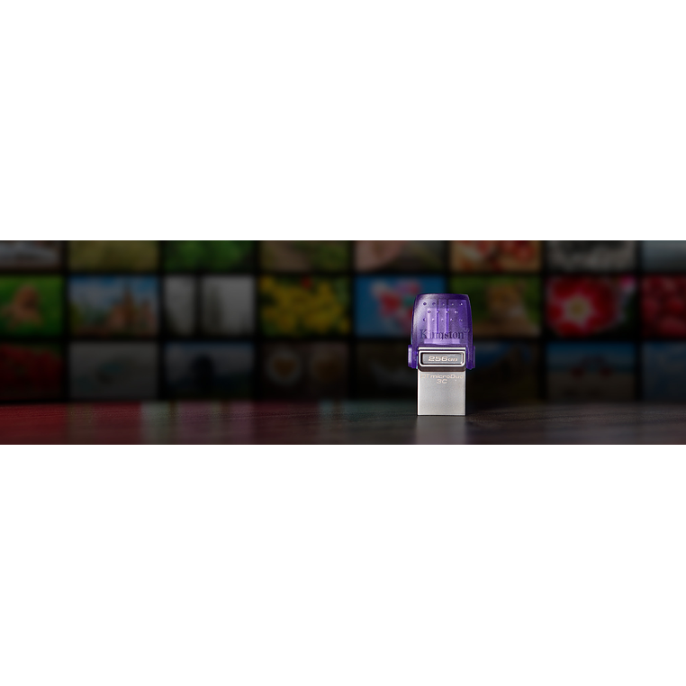 Pendrive Kingstone 128GB DataTraveler microDuo 3C (USB 3.2, USB-C)	 3