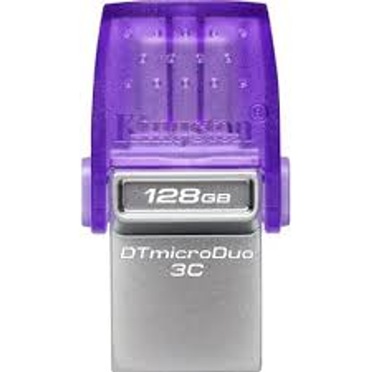 Pendrive Kingstone 128GB DataTraveler microDuo 3C (USB 3.2, USB-C)	 1