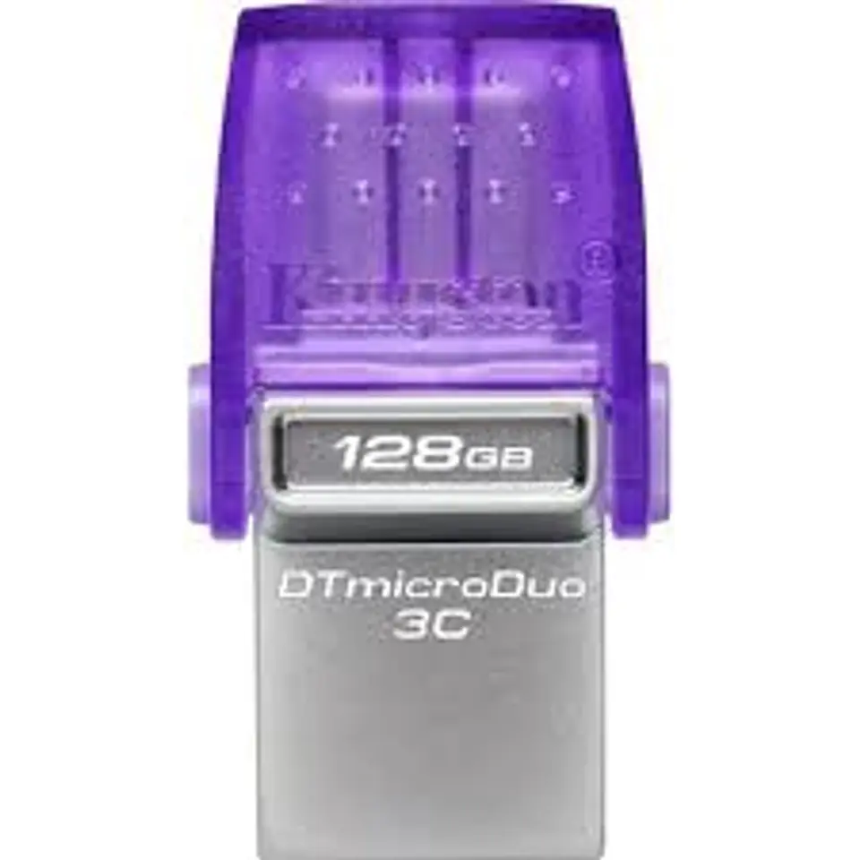 Pendrive Kingstone 128GB DataTraveler microDuo 3C (USB 3.2, USB-C)	 1