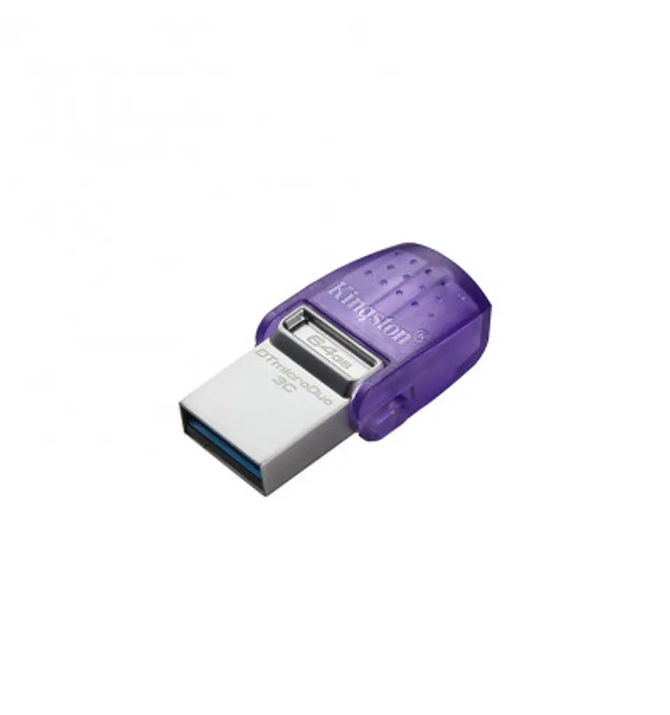 Pendrive Kingstone 64GB DataTraveler microDuo 3C (USB 3.2, USB-C)	 1