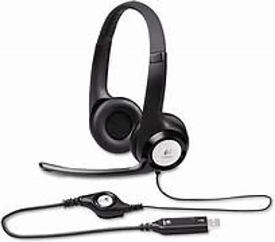 Audífonos Logitech H390 Balck Stereo C/N Microfono Usb 2
