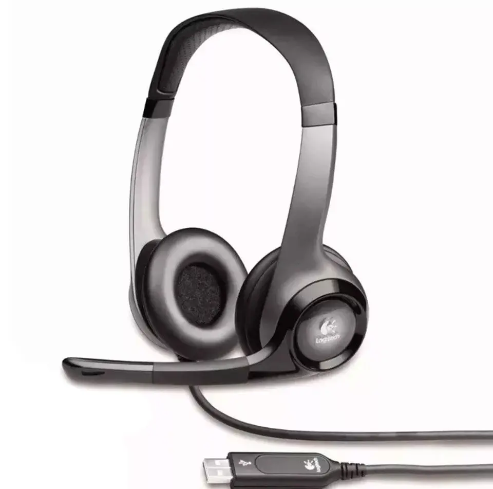 Audífonos Logitech H390 Balck Stereo C/N Microfono Usb 4