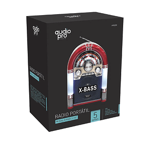 Radio Rockola Retro Audiopro AP02053 Grande