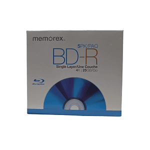 BD-R BLU RAY 25GB 5X CAJA MEMOREX