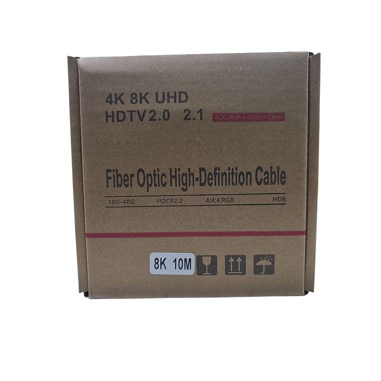 CABLE HDMI 8K OPTICO 10MTS AV10401 AVM 2
