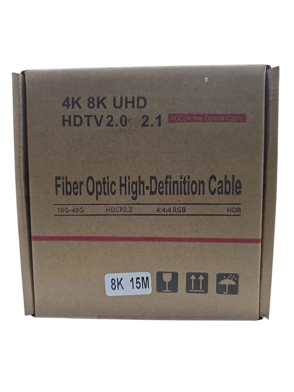 CABLE HDMI 8K OPTICO 15MTS AV10402 AVM 2