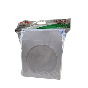 PACK 100 UNID. SOBRE BLANCO CD/DVD CON VENTANA