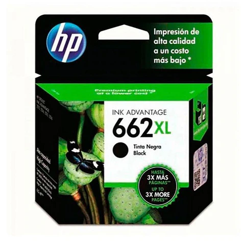 Tinta Original Hp 662 Xl Bk (Cz105) 