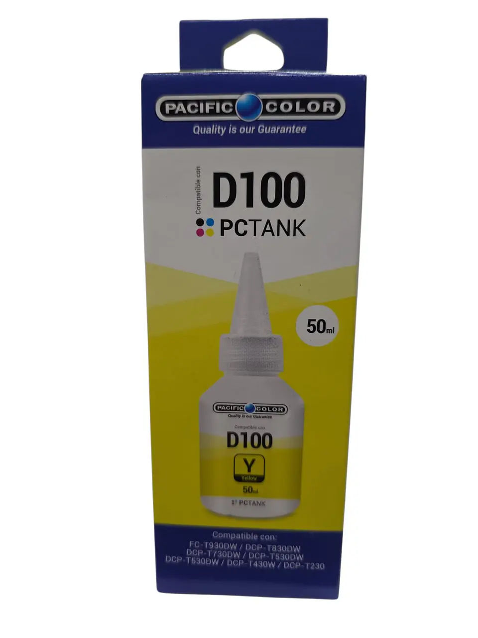 Botella Tinta Alternativa BTD100 Y Pacific 1