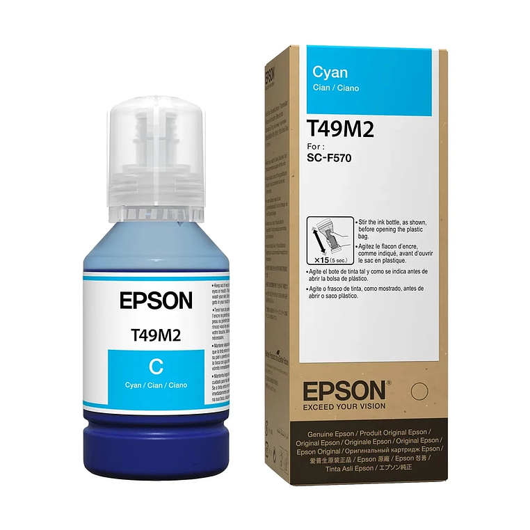 Tinta T49M Cyan 140ML T49M220 Epson 1