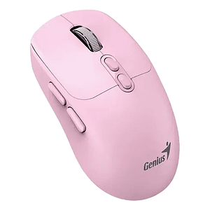 Mouse Genius Nx-8080s Bt Rosa 7 Botones Silencioso 1600 Dpi Ai Copilot 2.4GHz