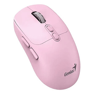 Mouse Genius Nx-8080s Bt Rosa 7 Botones Silencioso 1600 Dpi Ai Copilot 2.4GHz