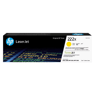 Tóner HP 222X Yellow LaserJet W2220X
