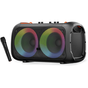 Parlante Portátil Bluetooth 30W Con Micrófono Inalámbrico Audiopro