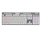 TECLADO GAMER K618W-RGB-SP WHITE SWITCH RED WIRELESS HORUS REDRAGON - Miniatura 4