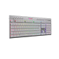 TECLADO GAMER K618W-RGB-SP WHITE SWITCH RED WIRELESS HORUS REDRAGON - Miniatura 6