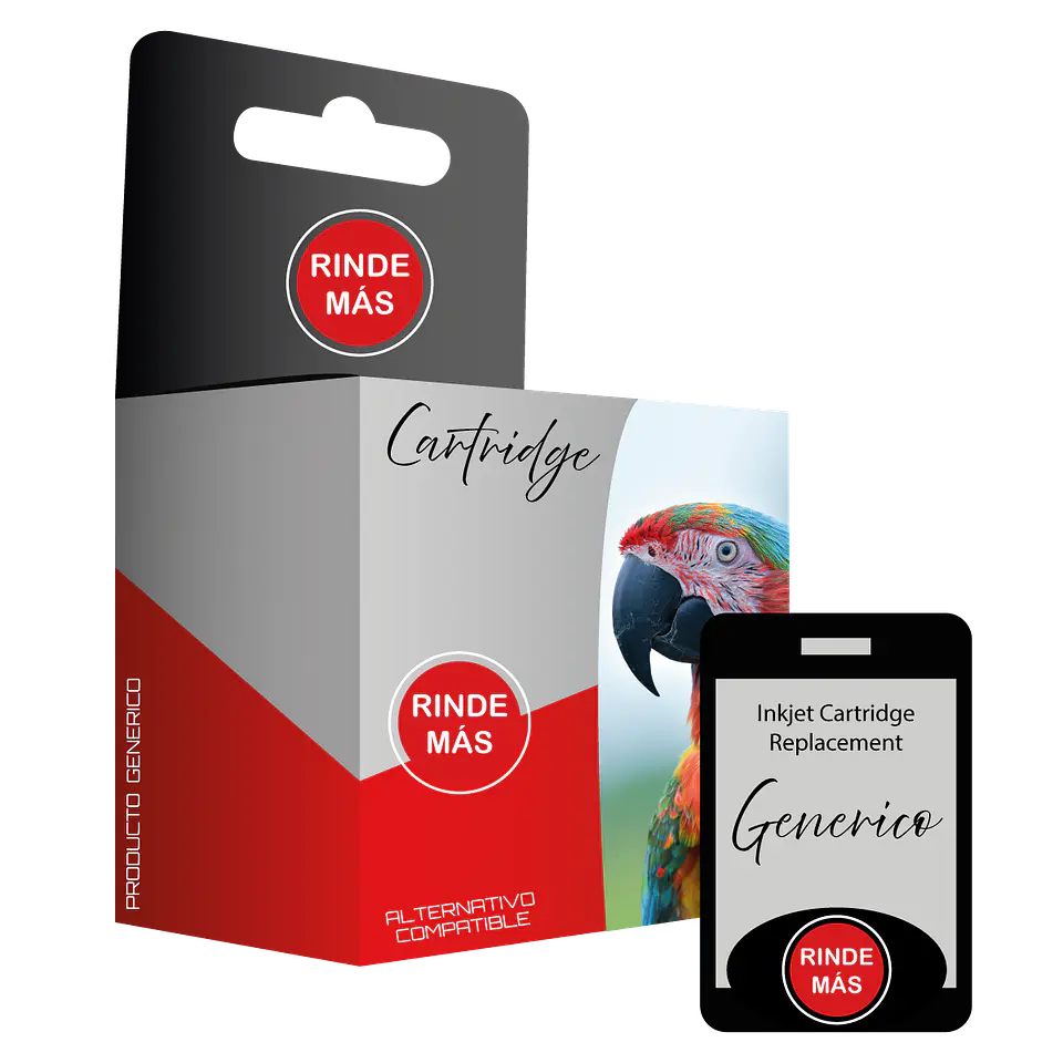 Cartucho Alternativo H662 Xl Bk  1