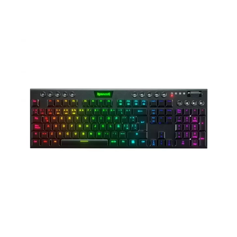 TECLADO GAMER K618-RGB-SP SWITCH RED MECANICO HORUS REDRAGON 2